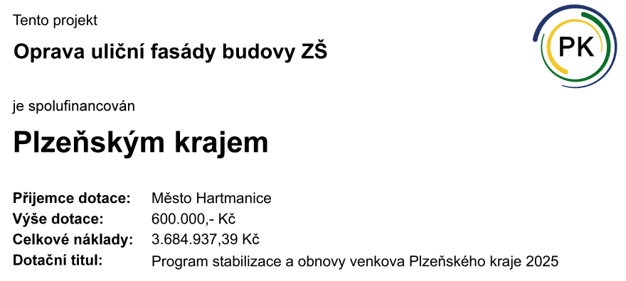 Projekt Vintířova stezka - spolufinancován z prostředků EU z Programu přeshraničníspolupráce Česká republika – Svobodný stát Bavorsko